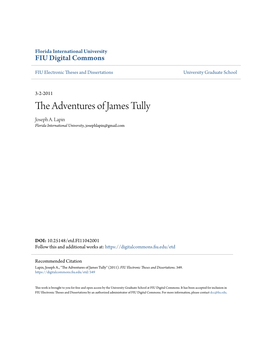 The Adventures of James Tully Joseph A