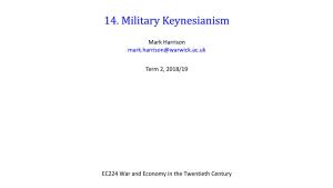 Military Keynesianism