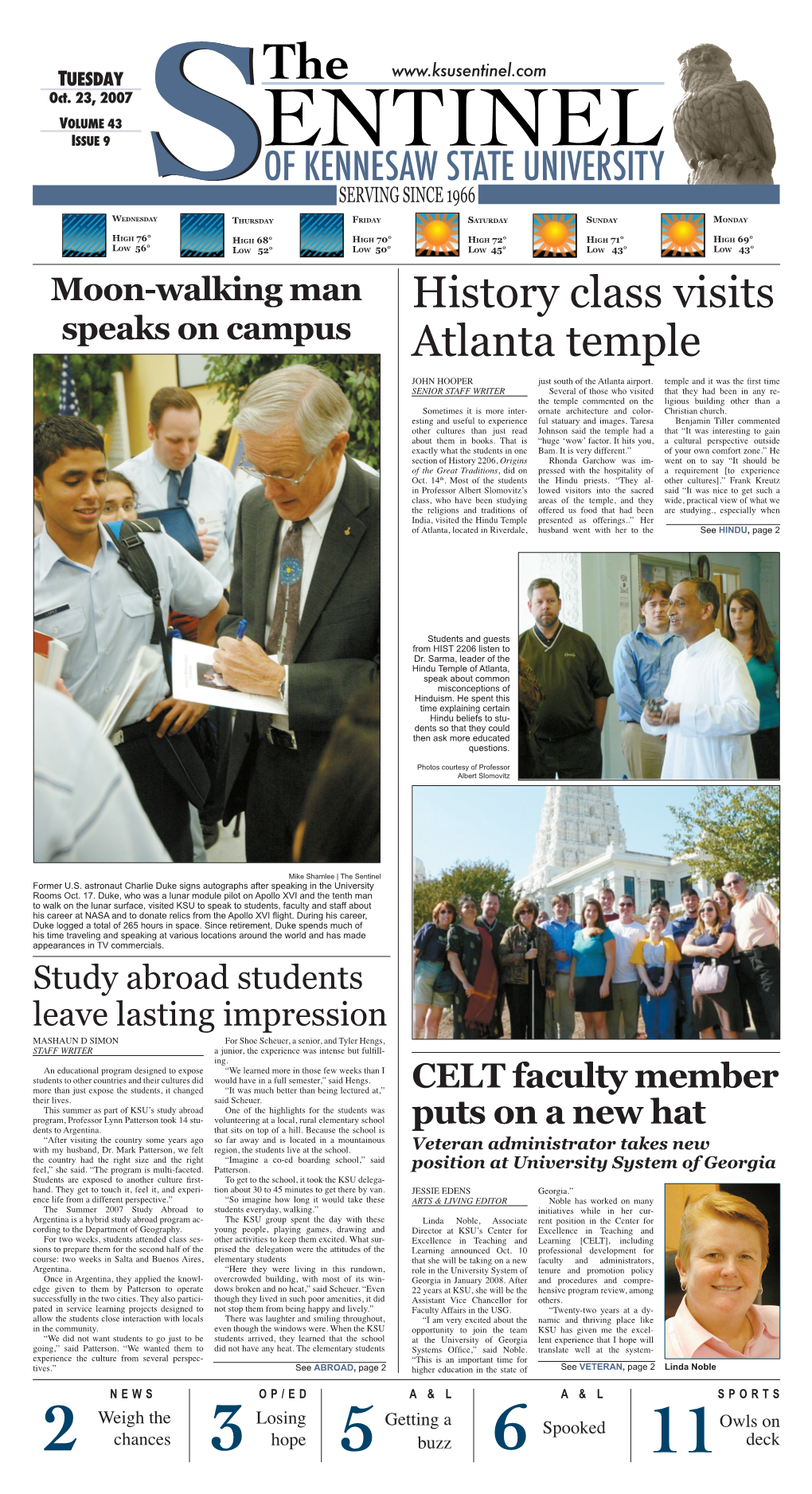 History Class Visits Atlanta Temple