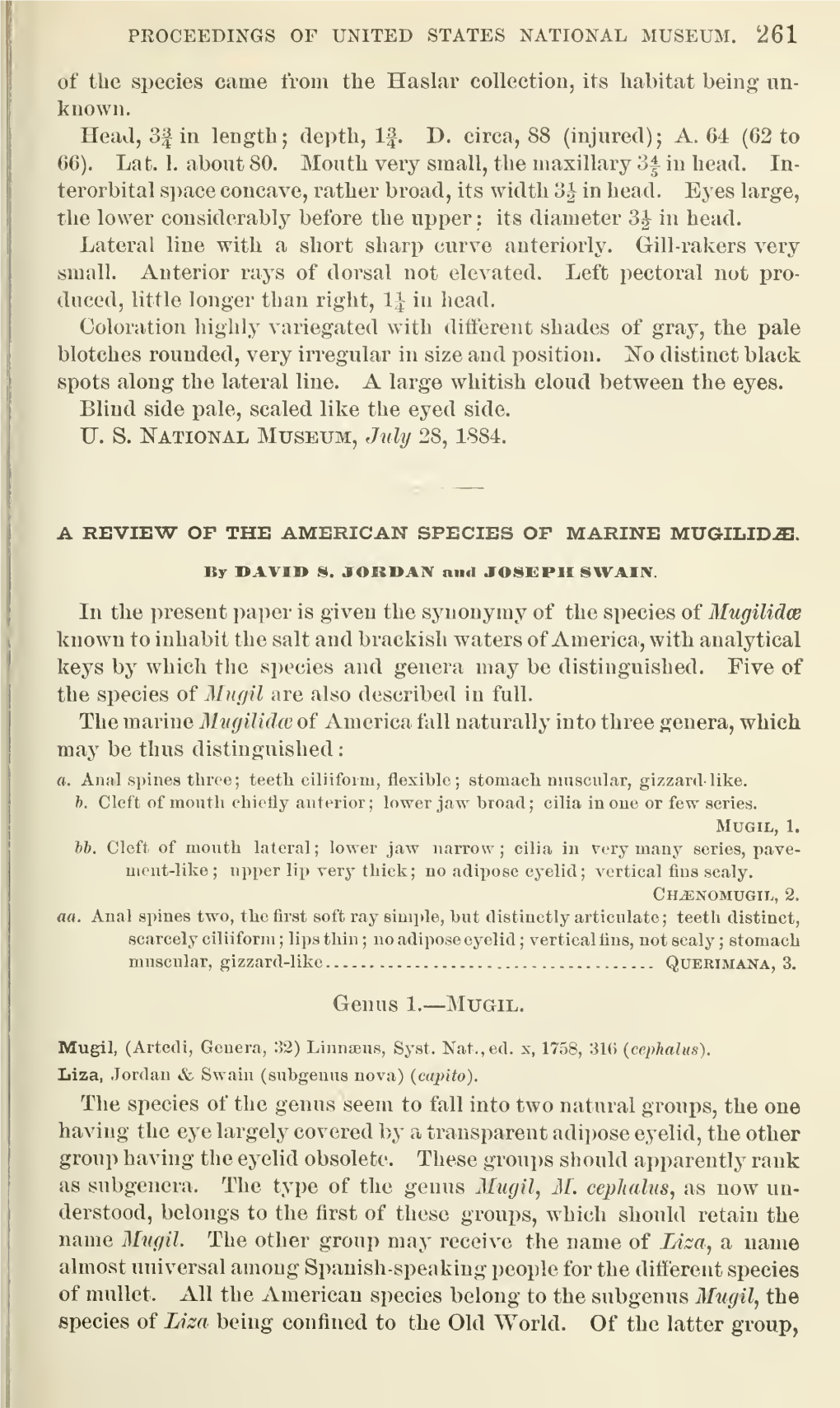 Proceedings of the United States National Museum