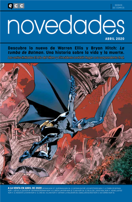 Descubre Lo Nuevo De Warren Ellis Y Bryan Hitch: La Tumba De Batman