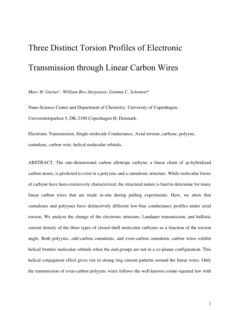 Three Distinct Torsion Profiles of Electronic Transmission Through