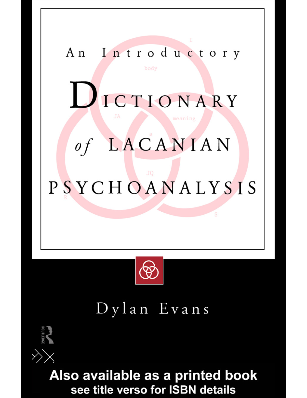 An Introductory Dictionary of Lacanian Psychoanalysis