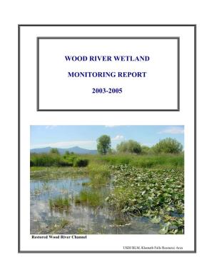 2003-2004 Wood River Wetland