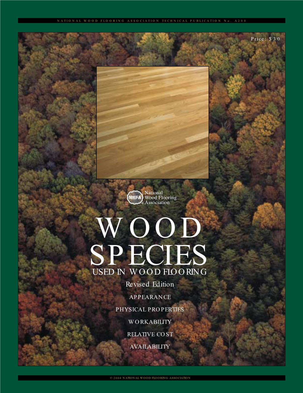 WOOD SPECIES USED in WOOD FLOORING Revised Edition