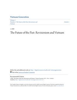 Revisionism and Vietnam