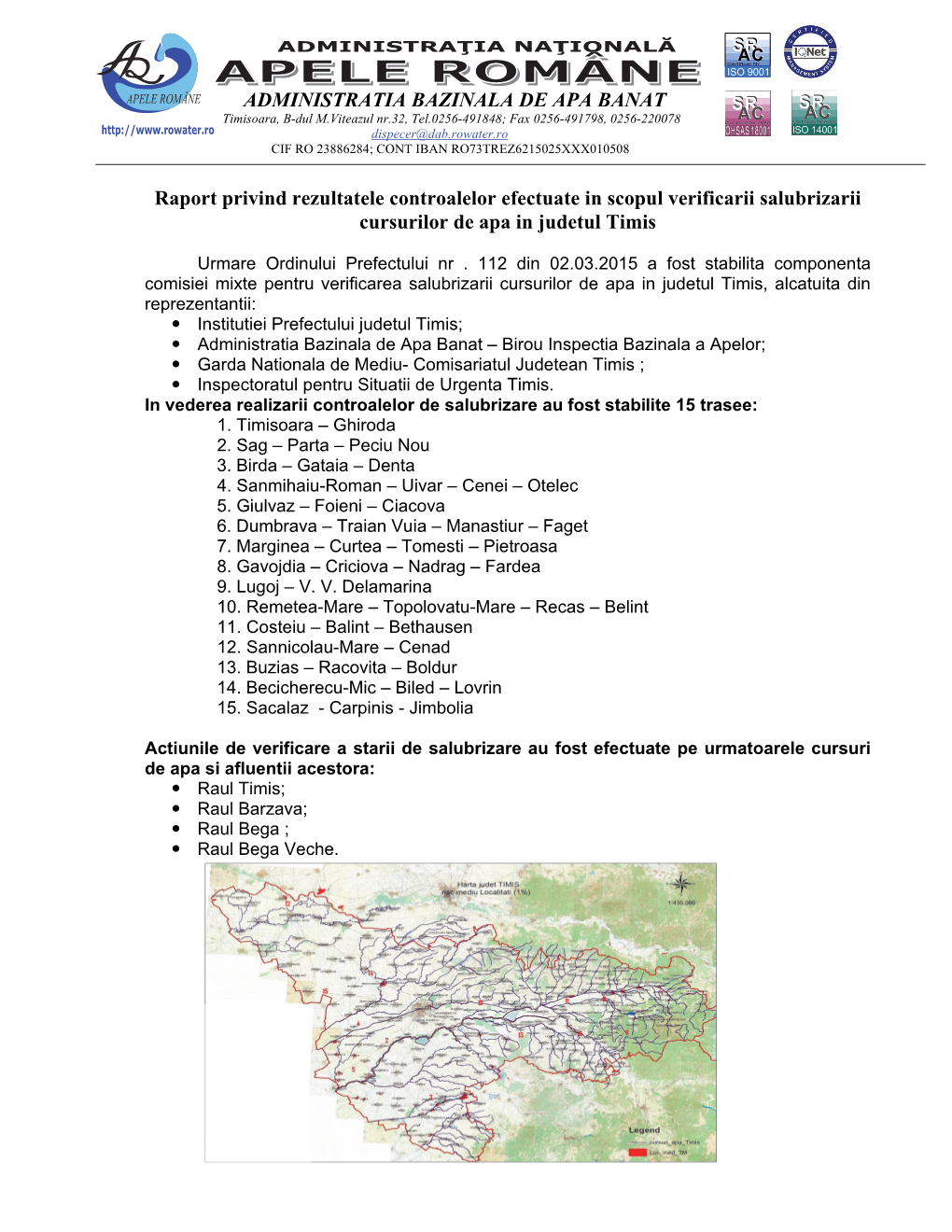 Administratia Bazinala De Apa Banat