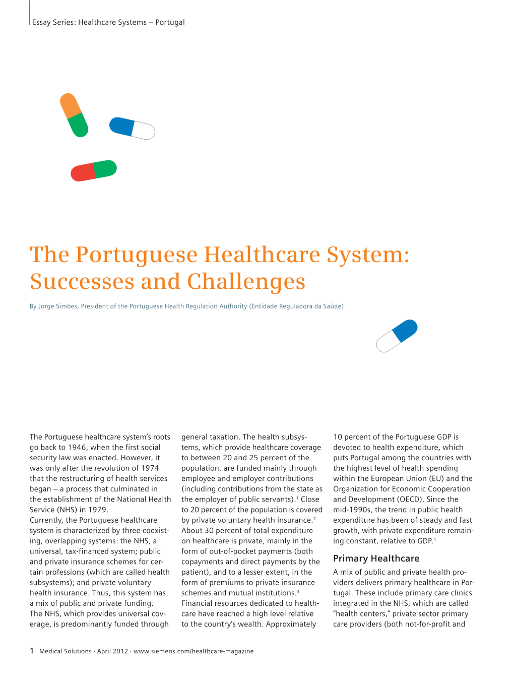 The Portuguese Healthcare System: Successes and Challenges