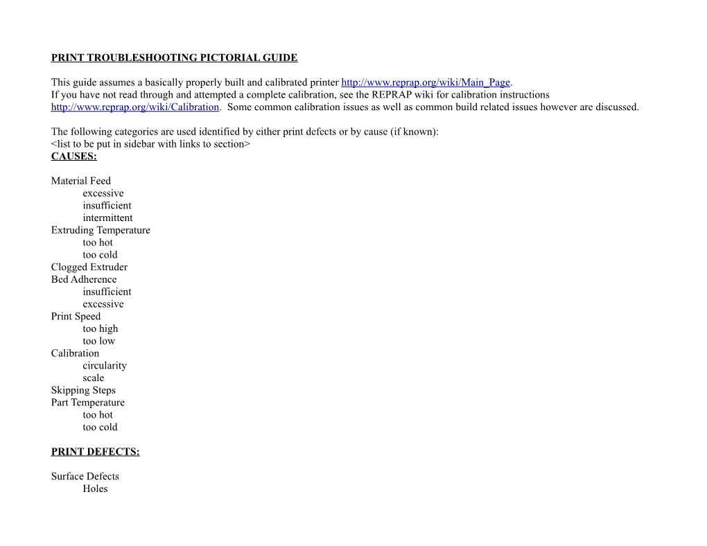 Print Troubleshooting Pictorial Guide