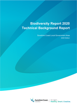 Biodiversity Report 2020 Technical Background Report