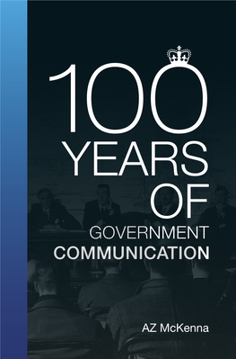 100 Years of Government Communication