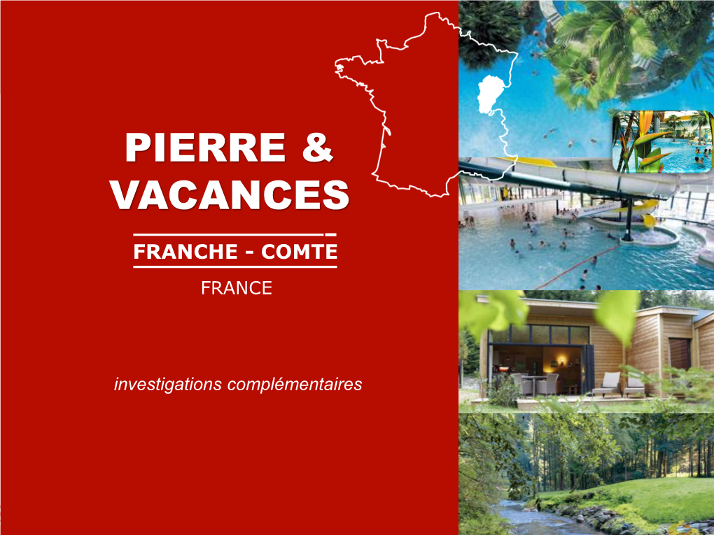 Dossier Recherche De Terrains Pour Center Parcs Jura