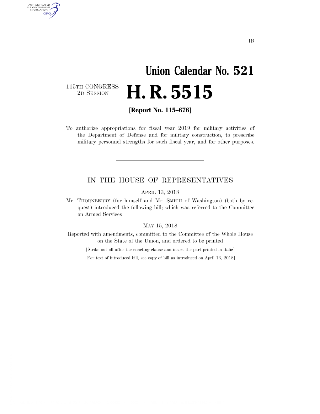 H. R. 5515 [Report No