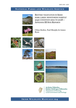 Irish Wildlife Manuals No. 124, Benthic