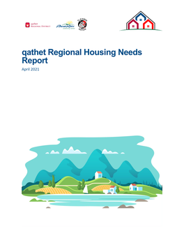 Housing Needs Report Final Draft April 23, 2021
