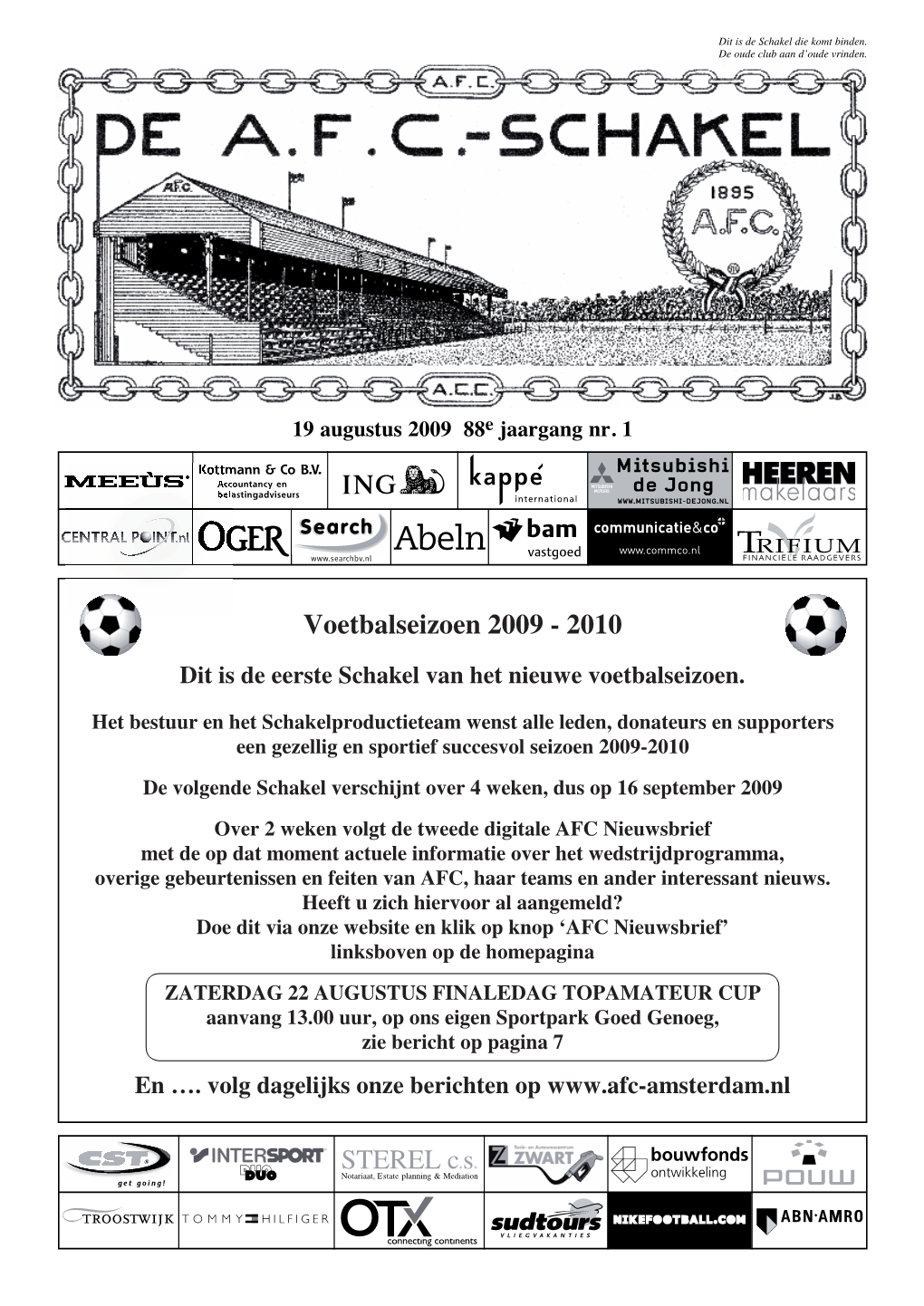 Voetbalseizoen 2009 - 2010