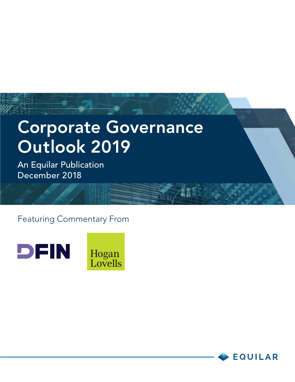 Corporate Governance Outlook 2019 an Equilar Publication December 2018