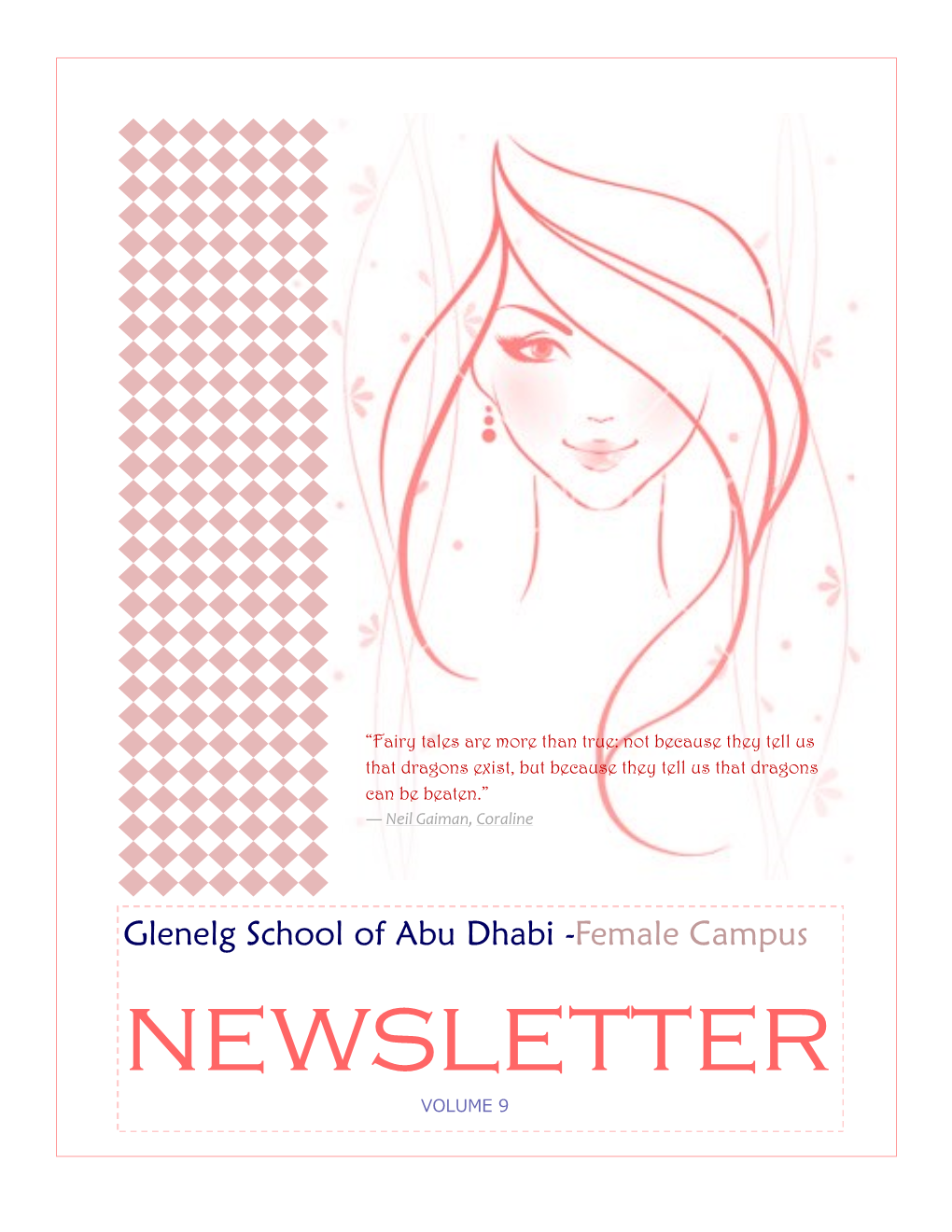 Glenelg School of Abu Dhabi -Female Campus Newsletter