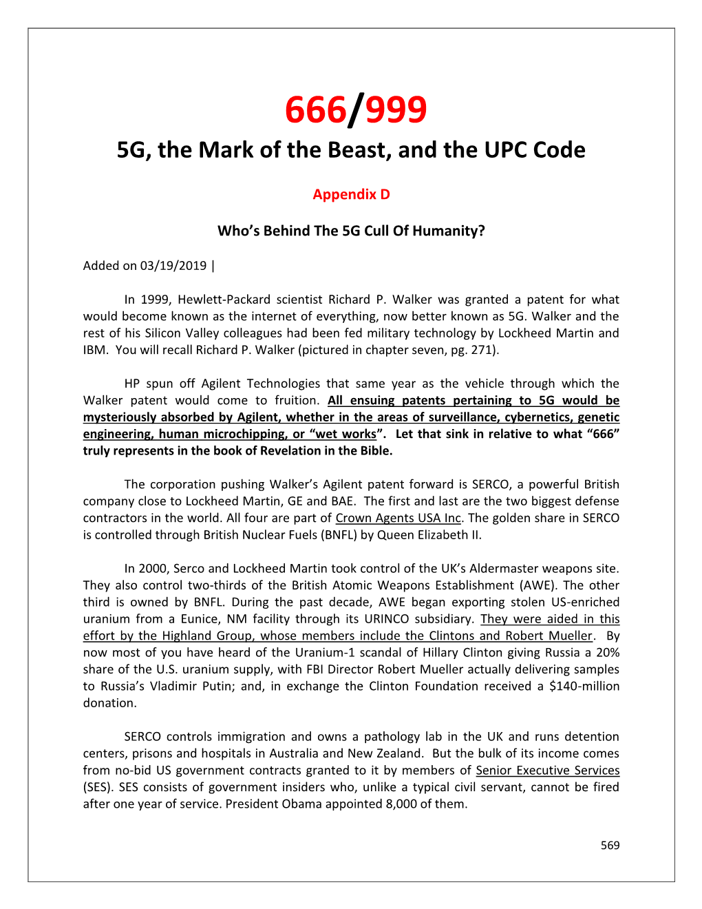 5G, the Mark of the Beast, and the UPC Code