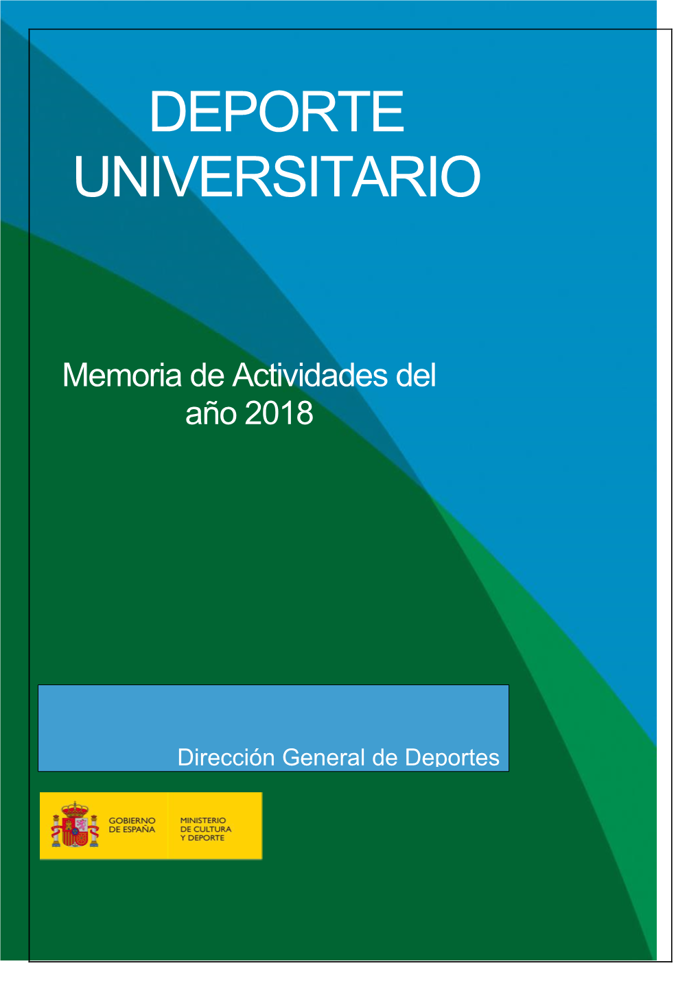 Memoria De Actividades 2018 (PDF)