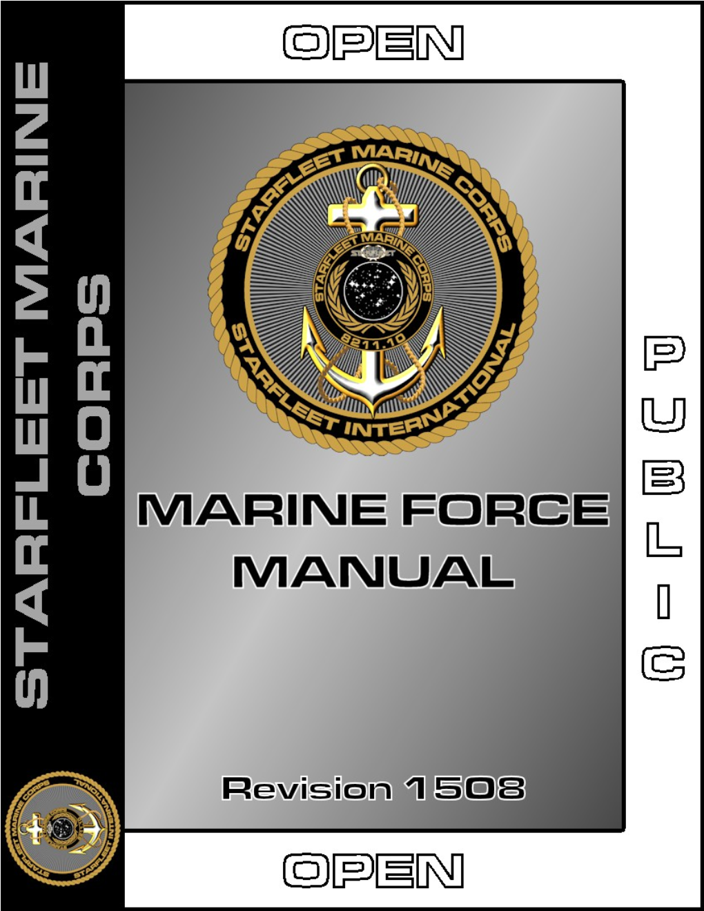 STARFLEET MARINE CORPS MARINE FORCE MANUAL Revision 1508