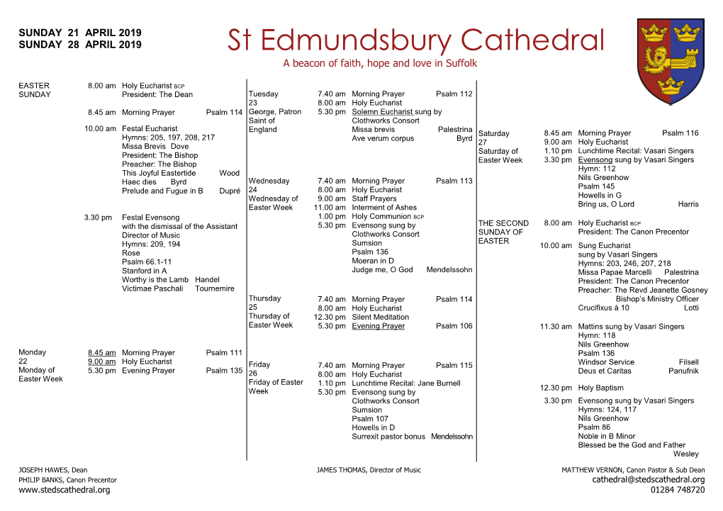 St Edmundsbury Cathedral