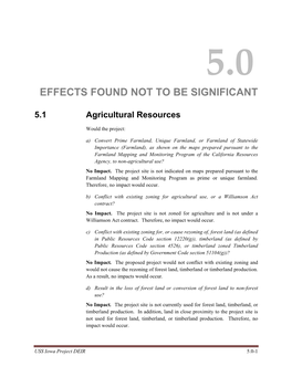 Effects Found Not to Be Significant