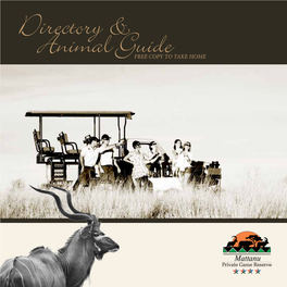 Directory & Animal Guide