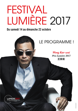 Festival Lumière 2017