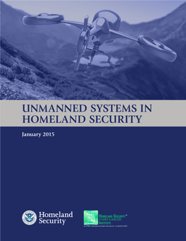 Unmanned Systems in Homeland Security