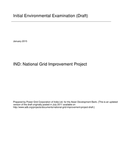 44426-014: National Grid Improvement Project