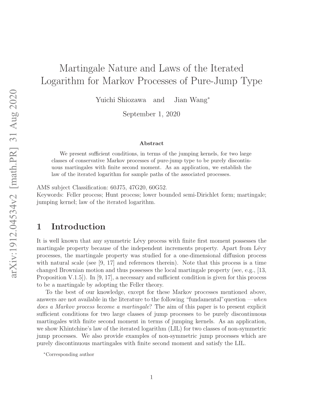 Martingale Nature and Laws of the Iterated Logarithm for Markov