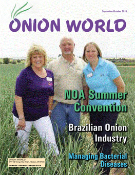 NOA Summer Convention Brazilian Onion Industry