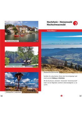 Hochrhein – Hotzenwald Hochschwarzwald