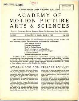 Academy of Motion Arts & Picture Sciences