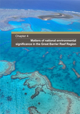 Chapter 4 Matters of National Environmental Significance in the Great Barrier Reef Region