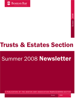 Trusts & Estates Section