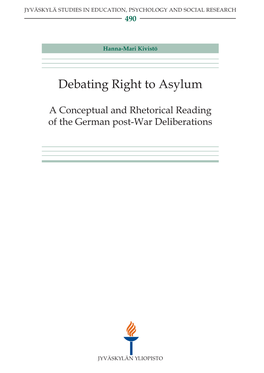 Debating Right to Asylum