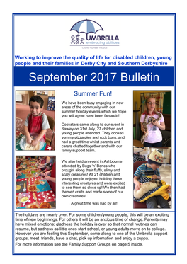 September 2017 Bulletin
