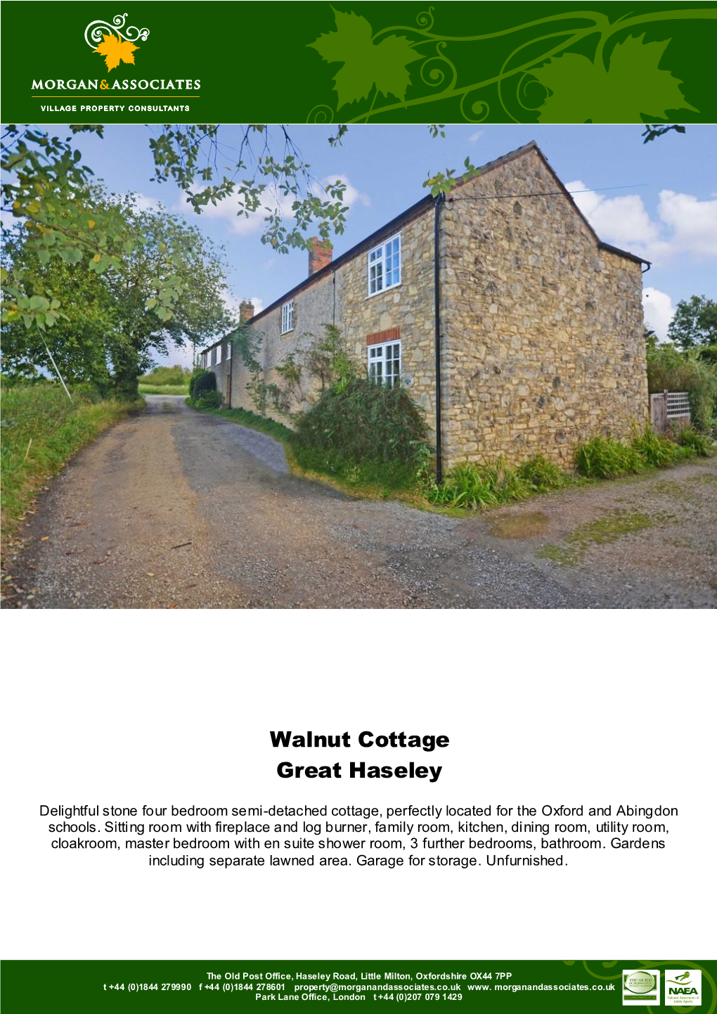 Walnut Cottage Great Haseley