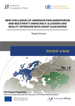 New Challenges of Armenian Parliamentarism and Multiparty Democracy: Illusions and Reality