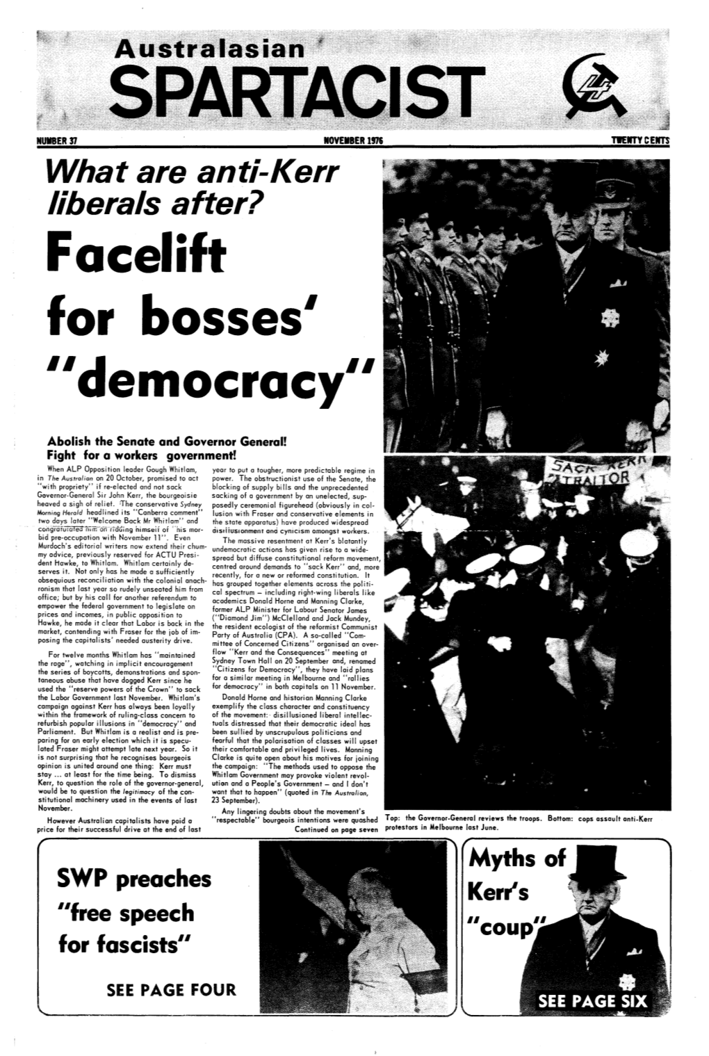 Issue No. 37, November, 1976