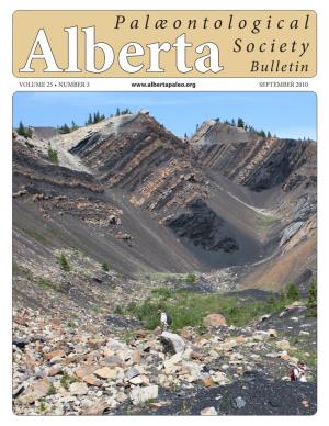 Alberta Palaeontological Society Bulletin September 2010