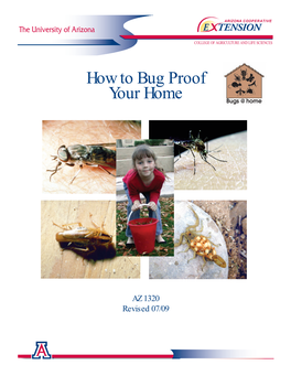 Bug Proof Your Home