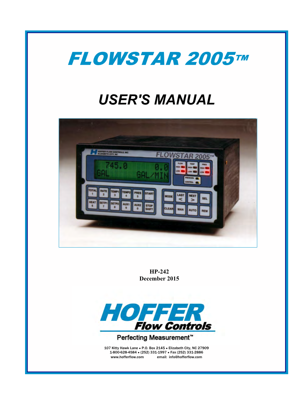 Flowstar 2005™