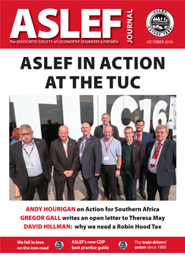 ASLEF in Action at the Tuc
