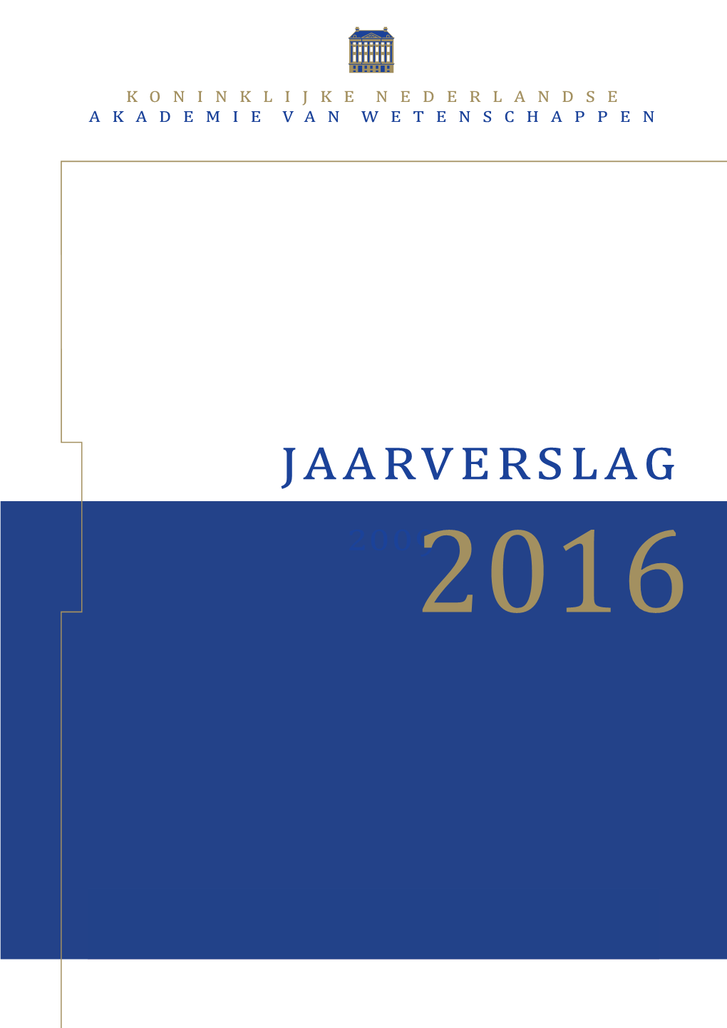 Jaarverslag KNAW 2016