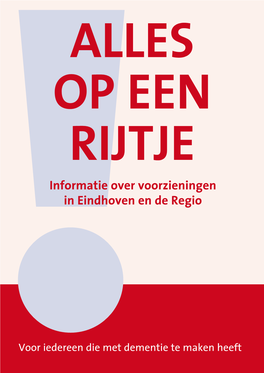 Informatie Over Voorzieningen in Eindhoven En De Regio