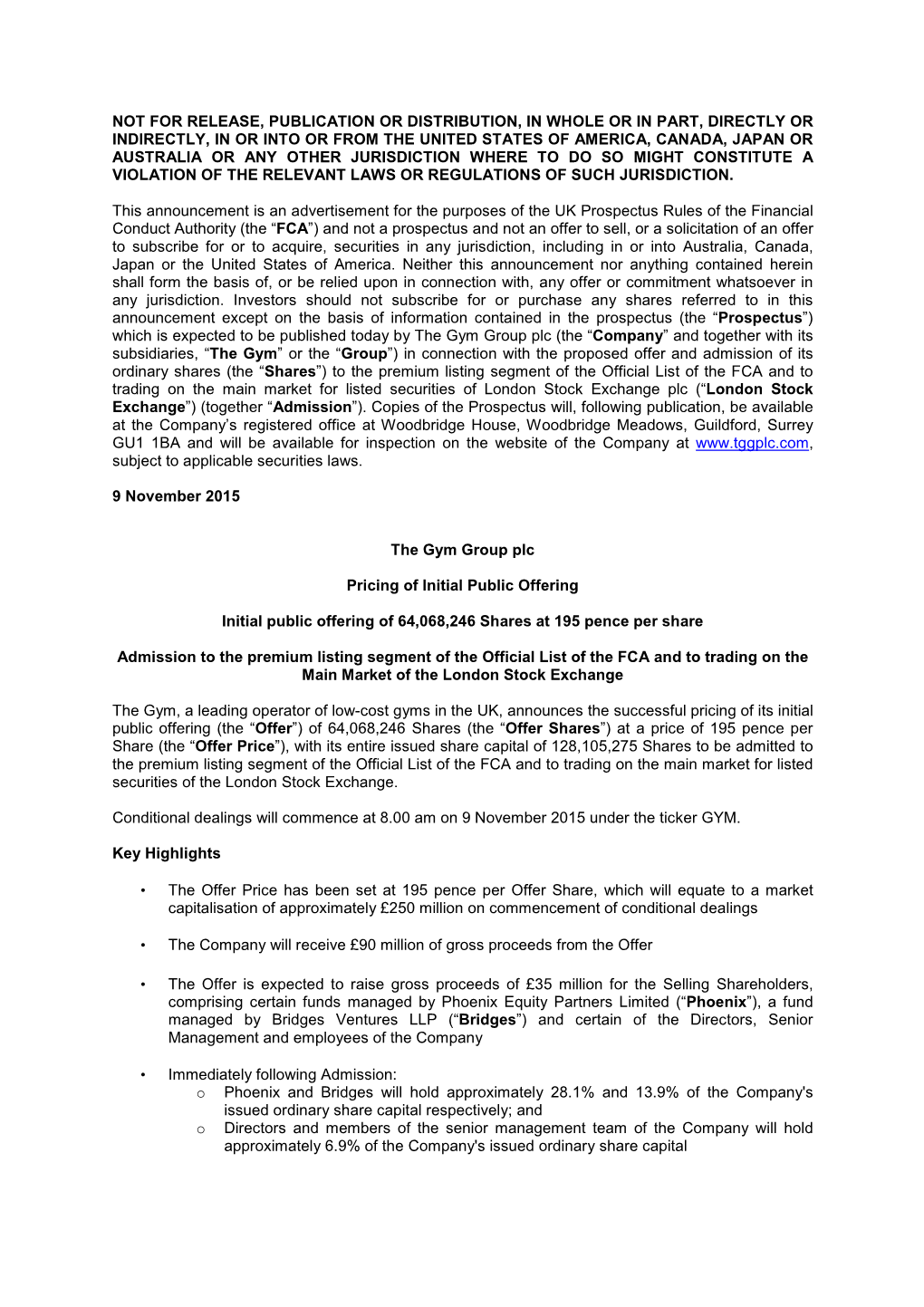 IPO Pricing FINAL 09-11-15