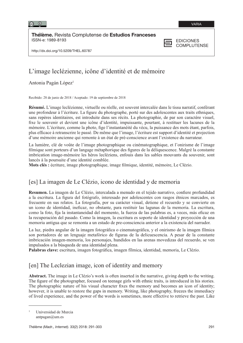 L'image Leclézienne, Icône D'identité Et De Mémoire